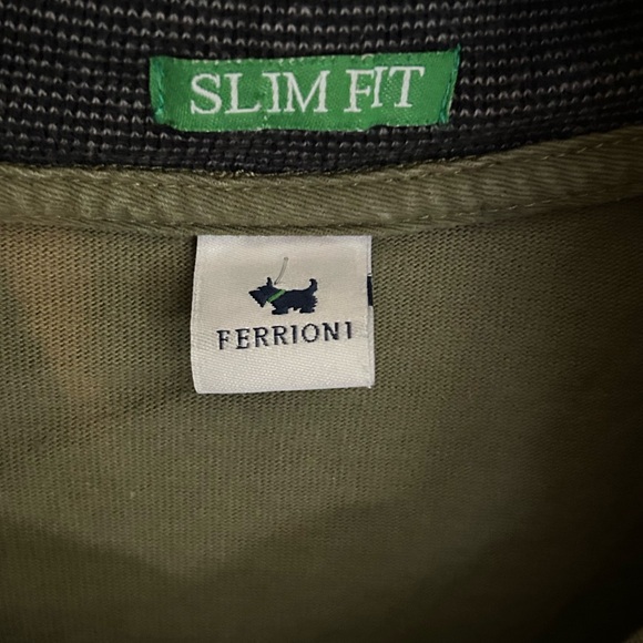 Ferrioni Slim Fit Long Sleeve Shirt Size XL - Picture 3 of 6